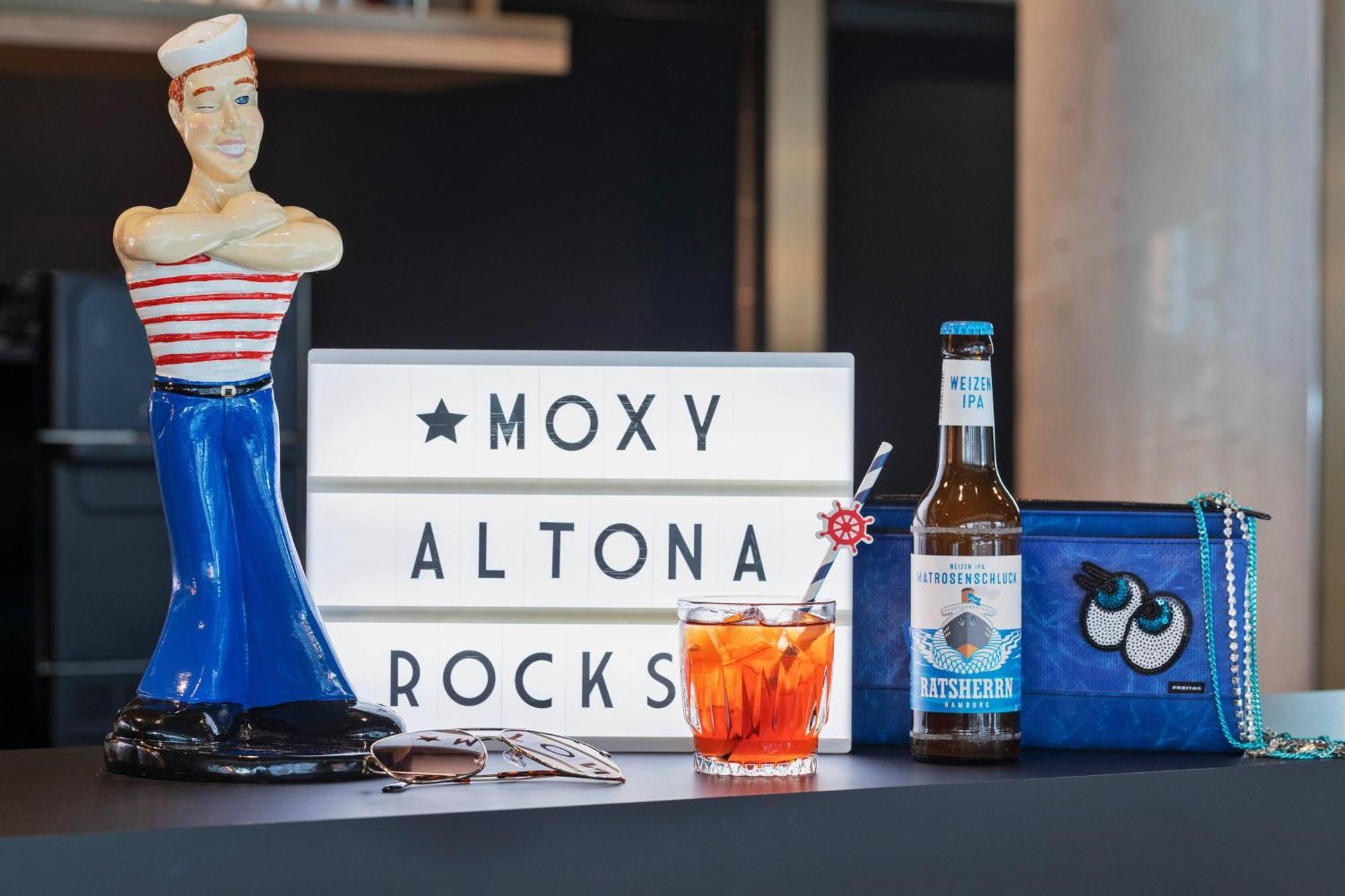 Moxy Hamburg Altona Hotel Eksteriør billede